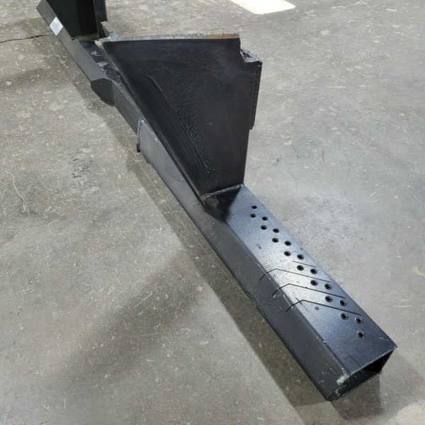 Utility Trailer Rear Impact Guard, Horizontal ICC Bumper, Standard 7", Dock Lock Notch w/Step Weld-On (04-1900-0-124) - Image 7
