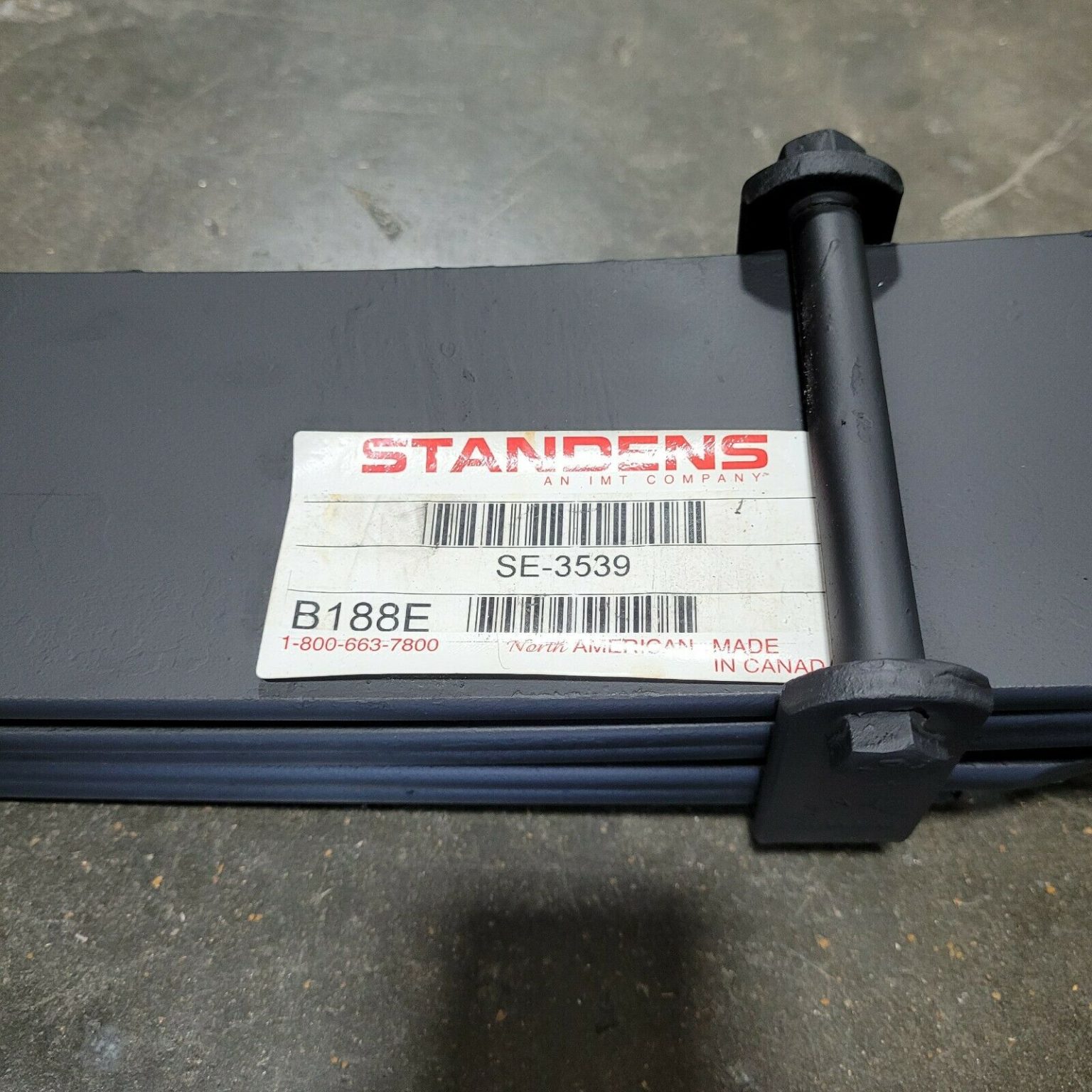 Silver Eagle 3539 Leaf Spring, Standard 7Leaf Trailer PIF Parts