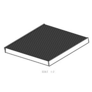 Kysor 3112007 Air Filter 10 3/5 in. x 10 5/8 in. x 1 in. Pleated