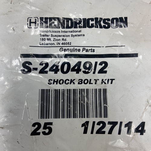 Hendrickson S24049/2 Shock Bolt Kit PIF Parts