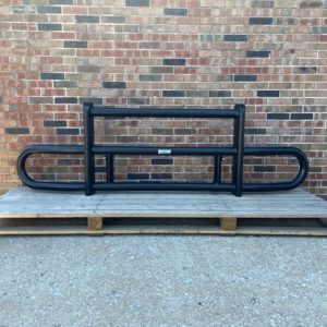 Magnum 17142 Grille Guard, Front Bumper, Black Powder Coated HF Cap Cascadia