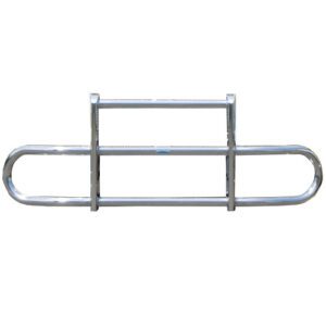 Kenworth T660 Grille Guard, Front Bumper, Polished (Peterbilt 386)(2008+)(Magnum 17144)