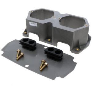 Phillips 16-777 Dual Cavity Nosebox Kit, 3 ½" Deep w/ Backplate