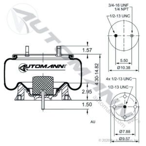 Automann AB1T17C-8738 Air Spring