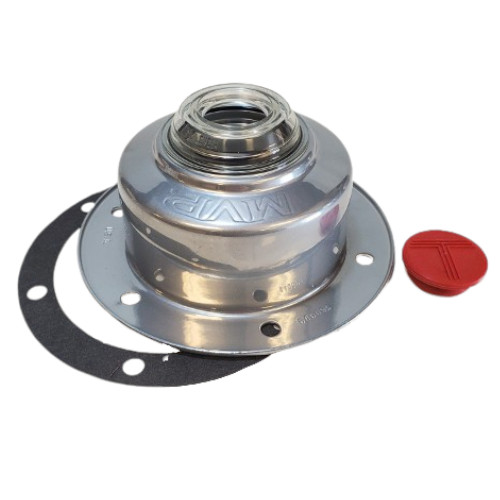 MVP 86009 Hub Cap, Stamped Grease Cap, 6-Hole (Stemco 343-4009, National HC4009)