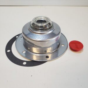Triseal 86009 Hub Cap, Stamped Grease Cap, 6-Hole