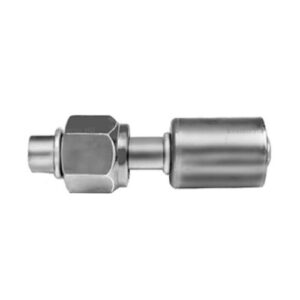 Everco 926011 AC Fitting w/o Service Port, Straight Female Standard O-Ring (14116)