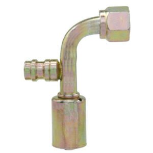 Everco 926918 AC Fitting w/ R134a Service Port 90° Female Standard O-Ring (14958)