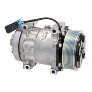 Everco 967223 Compressor w/ Clutch, Sanden/Sankyo SD7H15 (New)