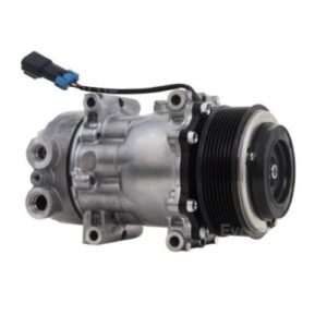 Everco 971036 Compressor w/ Clutch, Sanden/Sankyo SD7H15 (New)