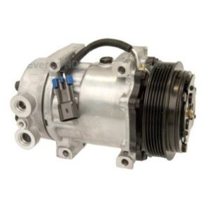 Everco 975656 Compressor w/ Clutch Sanden/Sankyo SD7H15 (New)