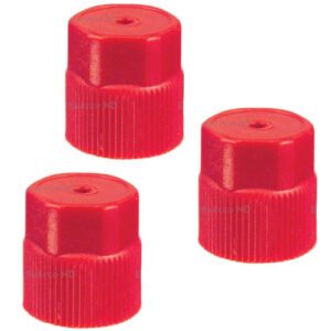 Everco 995049 Service Cap, High Side STD Retrofit (3 Pack)(59988)