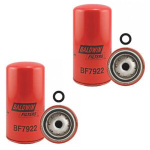 Baldwin BF7922 Fuel Filter, Spin-On (2 Pack)