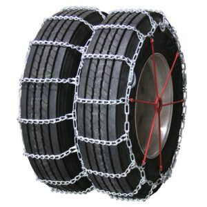 Quality Chain 4245QC Tire Chains, Dual Triple Highway Service Cam Style