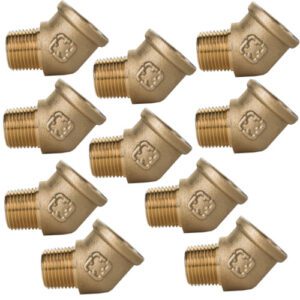 Tectran 124-A 45° Street Elbow (10 Pack) 1/8" Tube