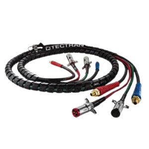 Tectran 169157D ABS AirPower Line 15', 4 in1-w/Lift Gate Double Dual