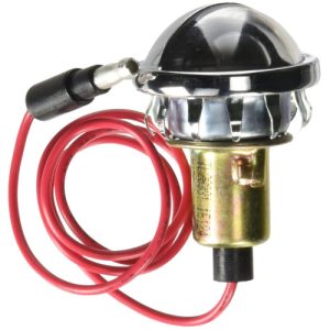 Truck-Lite 26331 License Plate Light 26 Series, Round, Chrome Grommet Mount