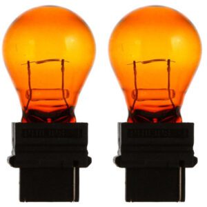 Philips 3156NAB2 Turn Signal, Mini Bulb Amber (2 Pack)