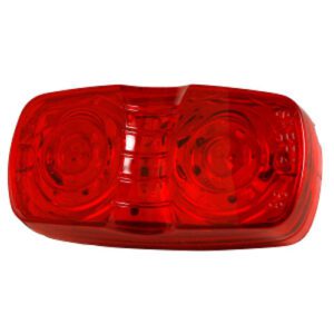 Grote G4602 Clearance Marker, Hi Count Square-Corner, Red