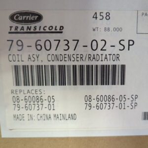 Carrier Transicold 79-60737-02-SP Condenser/Radiator Coil Assembly