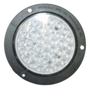 Peterson 4178CR Clear Red Stop & Tail Light 4" LED