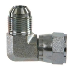 ZCS6506-16-16 Hydraulic Fitting 1" Male x 1" Female JIC Swivel, 90