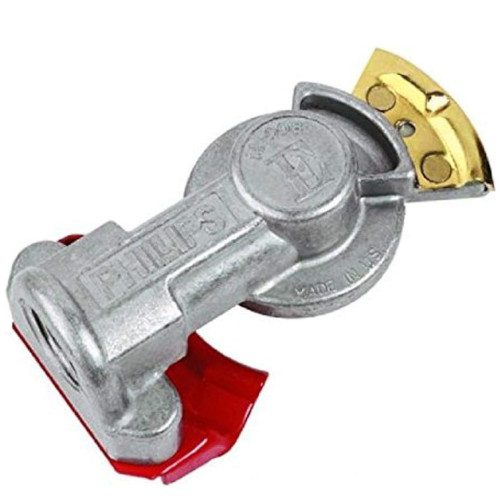 Phillips 12-008 Emergency Gladhand, Red, Straight Mount (Genuine)