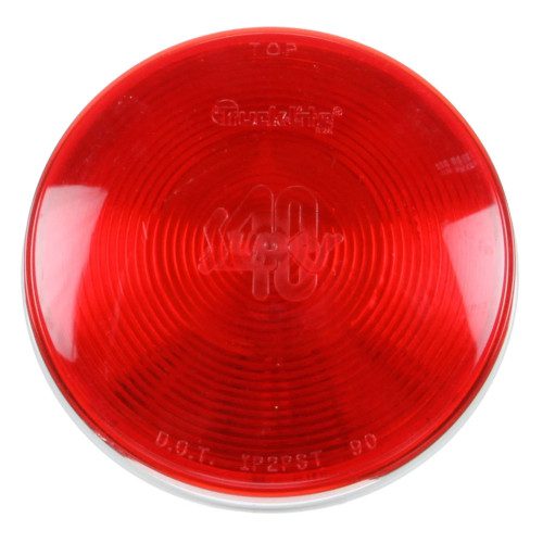 Truck-Lite 40242RP Red Stop/Tail/Turn Light, 4" Round