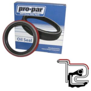Pro-Par PROWS0025A Wheel Seal Tapered, Trailer HM212049/HM218248
