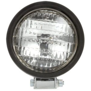 Truck-Lite 80360 Work Light, Round Incandescent Black, 1 Bulb, Par 36 5 in. Stripped End, 12V