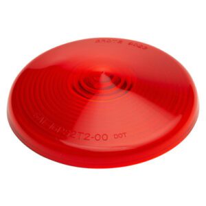 Grote 90232 Replacement Lens, Stop/Turn/Tail, 4" Red, For 50630