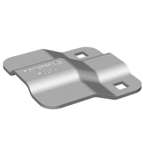 Powerbrace P44145 Anti-Theft Plate, Galvanized