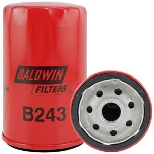 Baldwin B243 Oil Filter, Spin-On, Heavy Duty, Full Flow