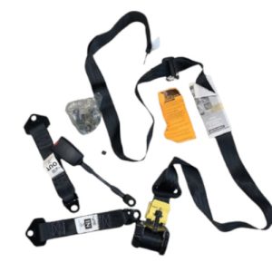 IMMI F13224 Seat Belt Kit, 3-Point, Black