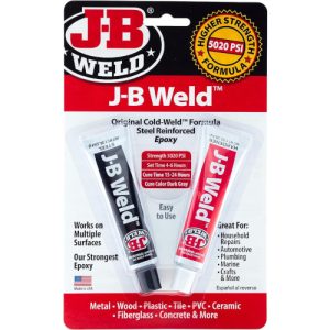 J-B Weld 8265S Steel Epoxy, Cold Weld, 2 oz
