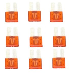 Mopar 68100731AB Micro Fuse 10 Amp (9 Pack) (Genuine)