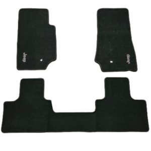 Mopar 82209495AB Floor Mat Kit, Jeep Wrangler (Genuine)