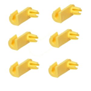 Ford E6AZ-5421952-A Door Lock Rod Clips (6 Pack) (Genuine)