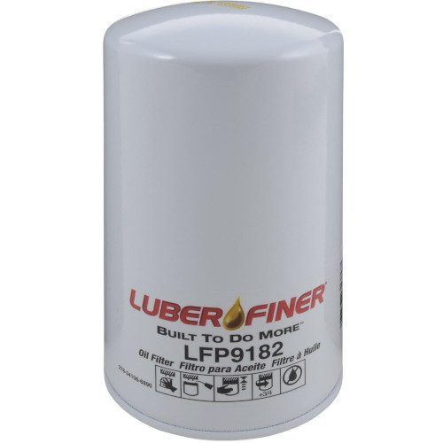 Luber-Finer LFP9182 Oil Filter, Heavy Duty, Spin-On