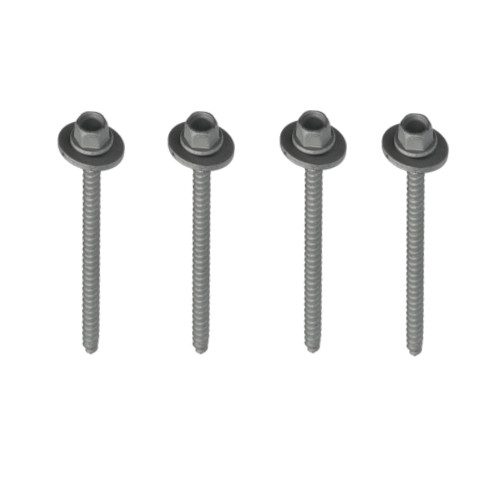 Ford W716257-S439 Screw & Washer, Emblem Housing (4 Pack) (Genuine)
