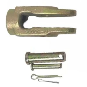 AS3000 Clevis Kit, Threaded Straight 5/8 18 Thread. 1/2" Pin (Genuine Accuride)