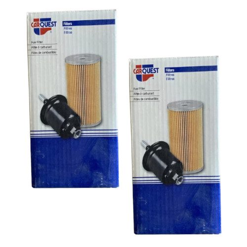 Carquest 86097 Fuel Filter, Inline (2 Pack)