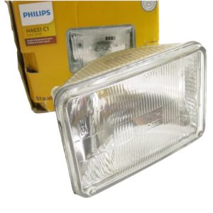 Philips H4651C1 Headlight Lamp 4"x6" (Genuine)