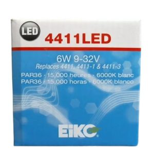 Eiko 4411LED LED Sealed Beam, Lamp Bulb (82987)