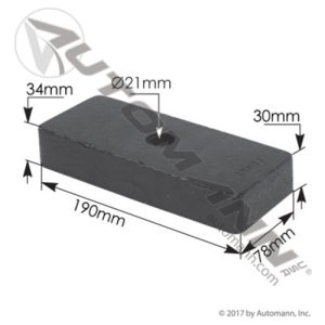 Mack ME16967 Spacer Block, 3-1/2" (Genuine)