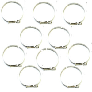 Breeze 638 Clamp, T-Bolt, 6-3/8" (10 Pack)