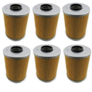 Bosch 72192WS Oil Filter, Engine (6 Pack) (Genuine)