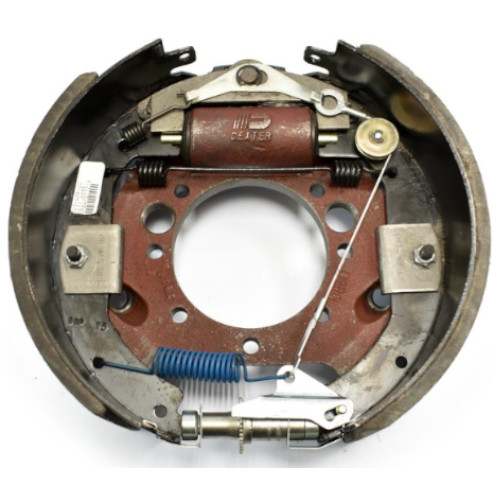 Dexter 023-408-00 Hydraulic Brake Assembly, Left-Hand Duo-Servo 12K, 7 Hole Mount