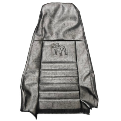Bostrom 6235225023 Seat Cover Kit, Grey Vinyl w/Mack Logo (Genuine)