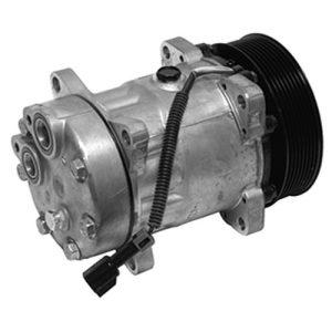 Bergstrom 1000139553 A/C Compressor w/ Clutch, SD7H15, 12V, PV8